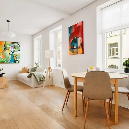 Apartament Dinbnb L 200m To Torgallmenningen L High-end L Steps From Center *