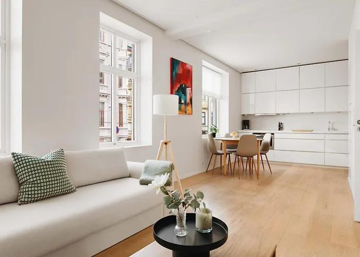 Dinbnb L 200m To Torgallmenningen L High-end L Steps From Center דירה *